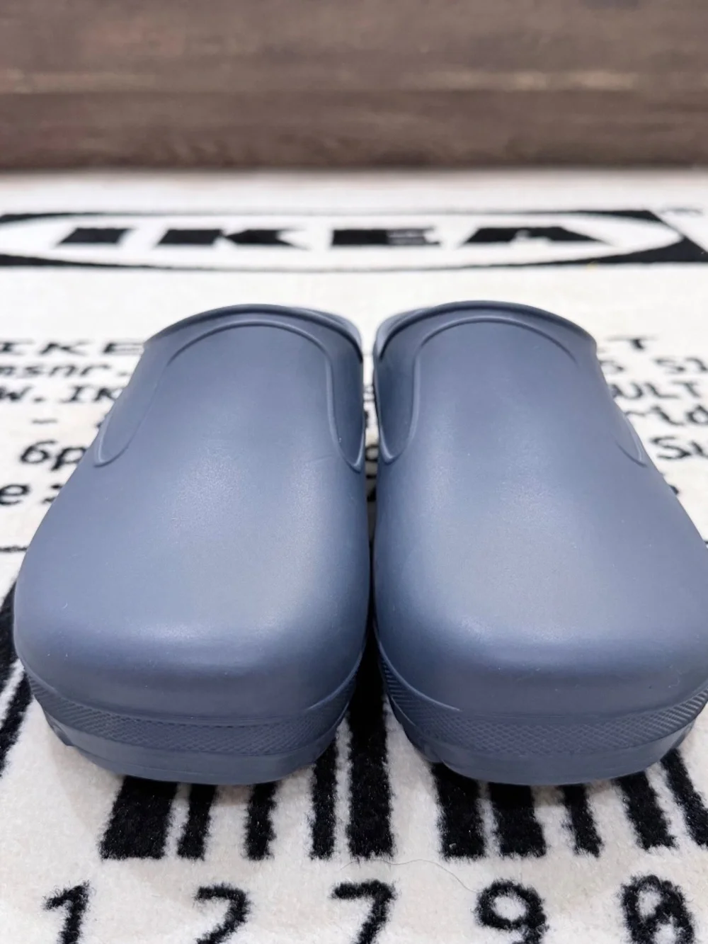 NEW Aime Leon Dore Navy Blue Garden Mules / Loafers
